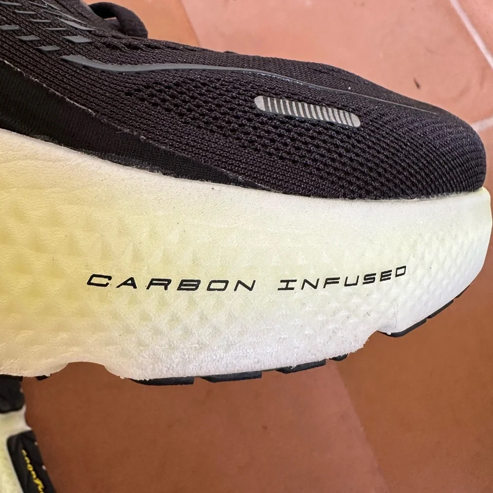 Skechers Archfit Men’s Running sneaker Size 10.5 Black/neon yellow - Picture 6 of 9